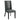 Baron Dining Chair Vinyl Set of 2 Gray ASY Furniture  Houston TX