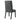 Baron Dining Chair Vinyl Set of 2 Gray ASY Furniture  Houston TX