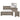 Beechnut  4pc set (QB+NS+DR+MR) Brown,Natural ASY Furniture  Houston TX