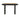 Braden Black Desk/Console Table ASY Furniture  Houston TX