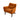 Brayden Mid Century Modern Burnt Orange Velvet Armchair ASY Furniture  Houston TX