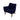 Brayden Mid Century Modern Dark Blue Boucle Armchair ASY Furniture  Houston TX