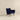 Brayden Mid Century Modern Dark Blue Boucle Armchair ASY Furniture  Houston TX