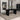 Catherine Rectangular Double Pedestal Dining Table Black ASY Furniture  Houston TX