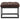 Cherish Antique Button Tufted Faux Leather Ottoman Brown ASY Furniture  Houston TX