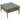 Clearwater Outdoor Patio Teak Wood Ottoman Gray Graphite ASY Furniture  Houston TX