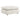 Commix Down Filled Overstuffed Boucle Fabric Ottoman Ivory ASY Furniture  Houston TX