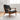 Connor Solid Wood Genuine Leather Lounge Chair ASY Furniture  Houston TX