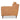Cooper Tan Leather Lounge Chair ASY Furniture  Houston TX
