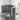 Della Performance Velvet Fabric Swivel Chair Gray ASY Furniture  Houston TX
