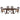 Deryn Park Jacquard 5pc Set (TB+4S) Metallic Accent - Traditional,Cherry ASY Furniture  Houston TX