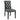 Duchess Dining Chair Vinyl Set of 2 Gray ASY Furniture  Houston TX