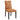 Duchess Dining Chair Vinyl Set of 2 Tan ASY Furniture  Houston TX