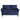 Dunleith Velvet Love Seat Blue ASY Furniture  Houston TX