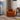 Elise Mid Century Modern Burnt Orange Velvet Swivel Chair ASY Furniture  Houston TX