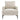 Evermore Upholstered Fabric Armchair Beige ASY Furniture  Houston TX
