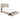 Fairborn Chenille (3)Eastern King Platform Bed with Storage Footboard Beige ASY Furniture  Houston TX