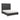 Gray Fabric Tufted Nailhead Trimmed Platform Bed with Storage ASY Furniture  Houston TX