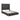 Gray Fabric Tufted Nailhead Trimmed Platform Bed with Storage ASY Furniture  Houston TX