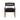 Harlow Black Vegan Leather Armchair ASY Furniture  Houston TX