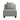 Jayne Textured Armless Chair Gray ASY Furniture  Houston TX