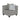 Jayne Textured Corner Seat Gray ASY Furniture  Houston TX