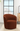 Joyce Sloped Arms Swivel Chair Burnt Orange ASY Furniture  Houston TX