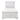 Lana Faux leather (2) Twin Bed with LED Lighting White ASY Furniture  Houston TX