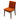 Laura  Burnt Orange Velvet Solid Wood Dining Chair (Set Of 2) ASY Furniture  Houston TX