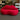 Velvet Lip Shaped Sofa in Red 