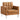 Loft Tufted Vegan Leather Armchair and Ottoman Set Silver Tan ASY Furniture  Houston TX