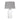 Luxora Table Lamp Gold - Clear and Grey