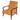Micah Genuine Tan Leather Accent Chair ASY Furniture  Houston TX