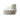 Olivia Ivory Boucle 2-Piece Curved Sectional ASY Furniture  Houston TX