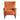 Urielle Velvet Accent Chair Orange ASY Furniture  Houston TX