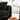 Waverly Boucle Fabric Sofa Black ASY Furniture  Houston TX