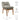 Wellspring Outdoor Patio Teak Wood Dining Chair Light Gray Greige ASY Furniture  Houston TX