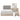 Whiting Textured 4pc Set (QB+NS+DR+MR) Gray,Beige ASY Furniture  Houston TX