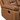Close-up of a leather reclining sofa's armrest.