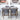 Abbott Dining set with 4 Abbott chairs (Large) ASY Furniture  Houston TX