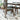 Abbott Dining set with 4 Abbott chairs Small/White Top ASY Furniture  Houston TX