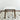 Abbott White Large Dining Table ASY Furniture  Houston TX