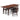 Adira (XLarge - Walnut) Dining Set with 6 Winston (Grey) Dining Chairs ASY Furniture  Houston TX