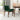 Alpine (Large - Walnut) Dining Set with 4 Virginia (Green Velvet) Dining Chairs ASY Furniture  Houston TX