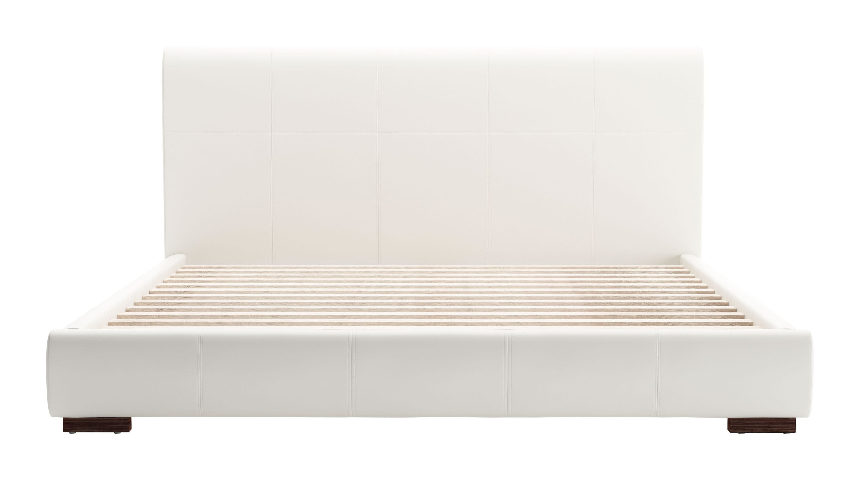 Amelie King Bed White by ZuoMod at ASY Furniture in Houston Stafford TX