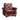 Americana Upholstered Convertible Armchair with Storage Burgundy ASY Furniture  Houston TX