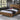 Angela King Size Cognac Velvet Platform Bed ASY Furniture  Houston TX