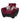 Armada Air Upholstered Convertible Armchair with Storage Burgundy/Black-PU Microfiber ASY Furniture  Houston TX