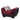 Armada Air Upholstered Convertible Armchair with Storage Burgundy/Black-PU Microfiber ASY Furniture  Houston TX