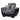 Armada Air Upholstered Convertible Armchair with Storage Grey/Black-PU Polyester ASY Furniture  Houston TX